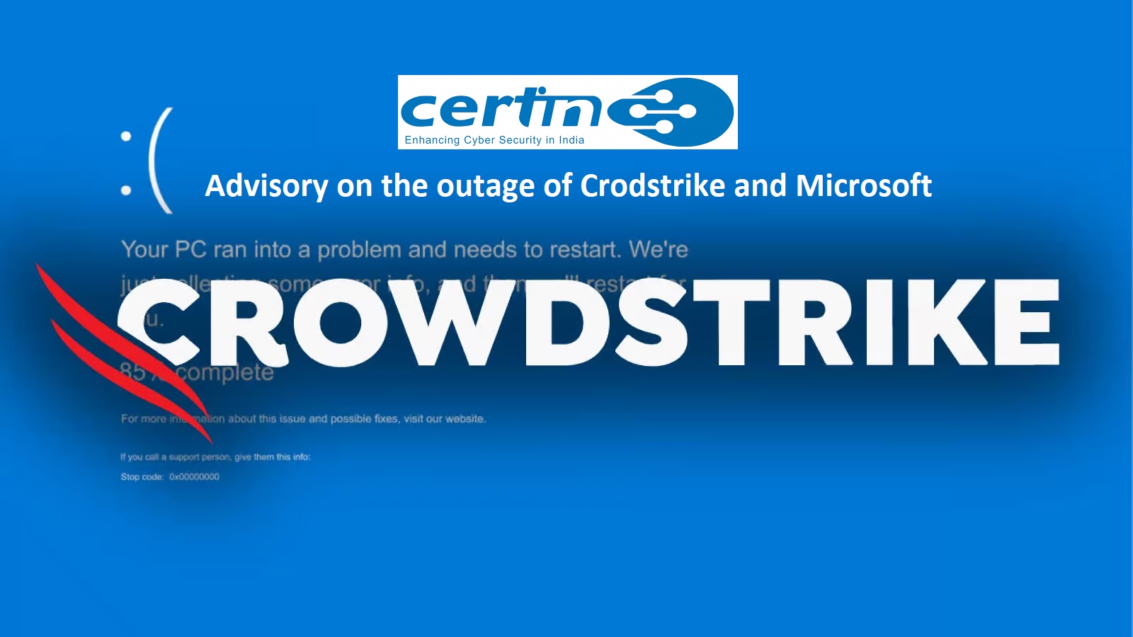 Massive Crowdstrike / Microsoft outage hits flights, banks, stock exchanges, broadcasters
